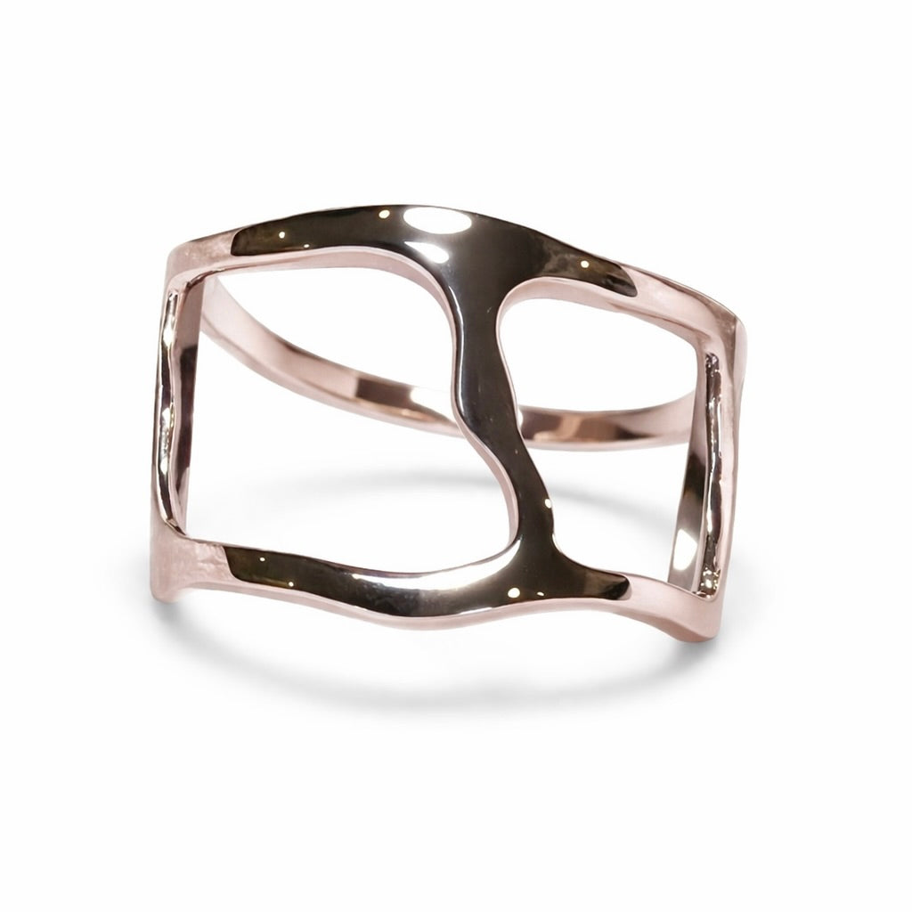 Negative Form Ring : Sculptural Openwork Statement Ring