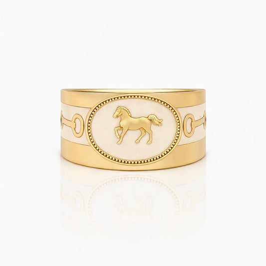My Heart Horse : Gold Cigar Band