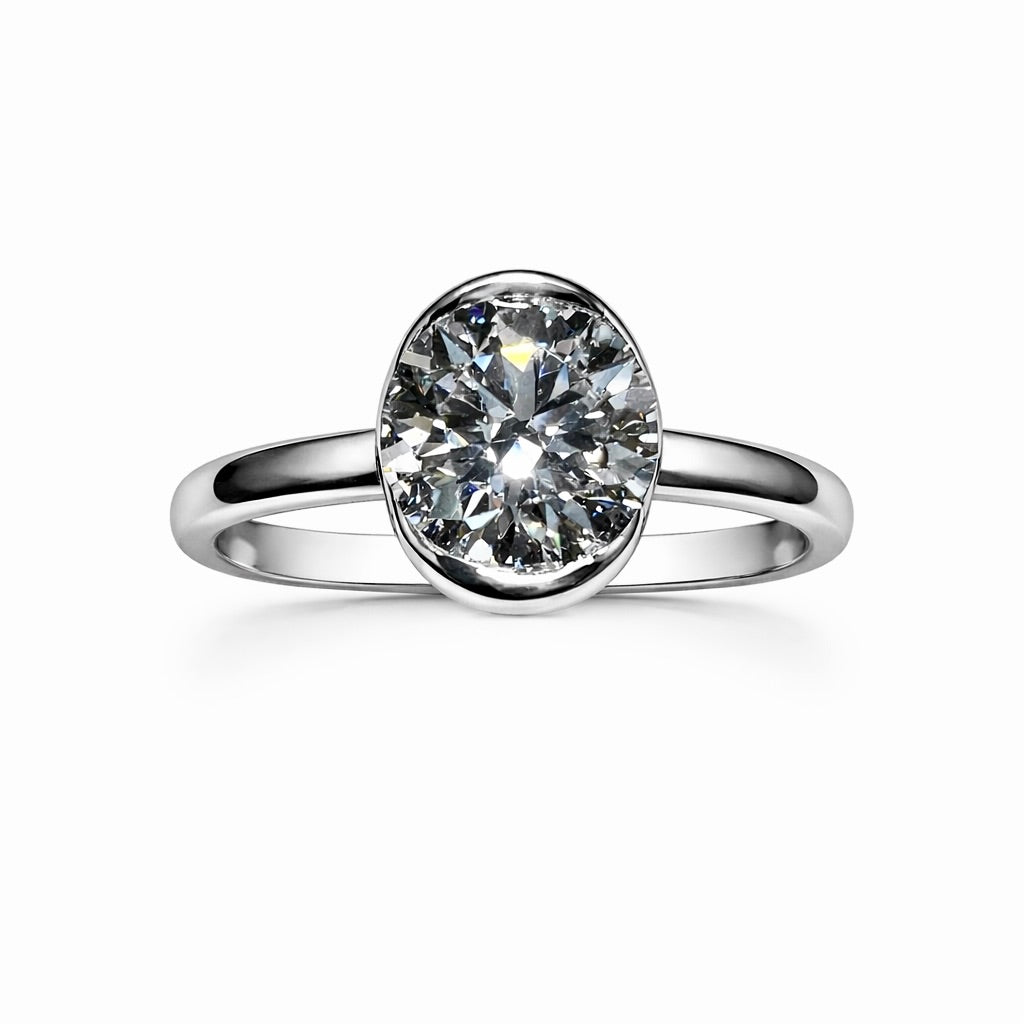 Heritage : 1 Carat Round Brilliant Lab Grown Diamond Engagement Ring
