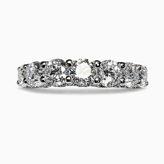 Cadence : 4mm Lab Grown Diamond Full Eternity Wedding Band