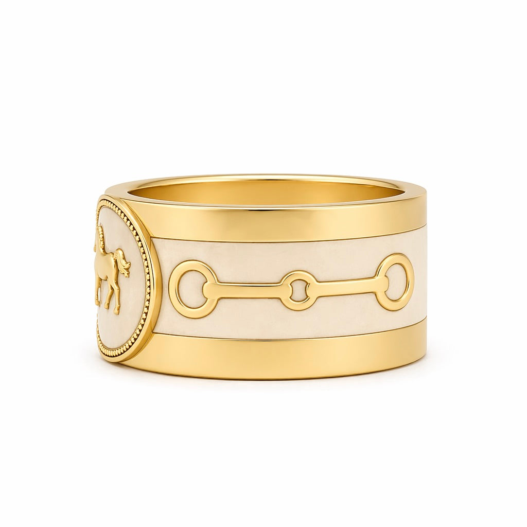 My Heart Horse : Gold Cigar Band