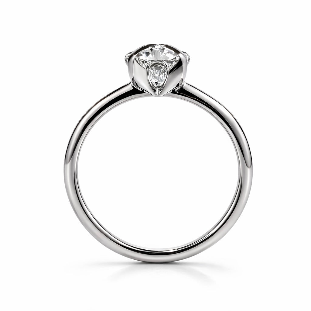 Heritage : 1 Carat Round Brilliant Lab Grown Diamond Engagement Ring