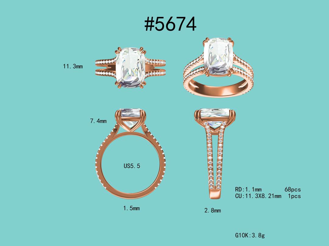 The Evergreen Regent : 4 Carat Radiant Fancy Vivid Green Lab Grown Diamond Engagement Ring (No.IX)